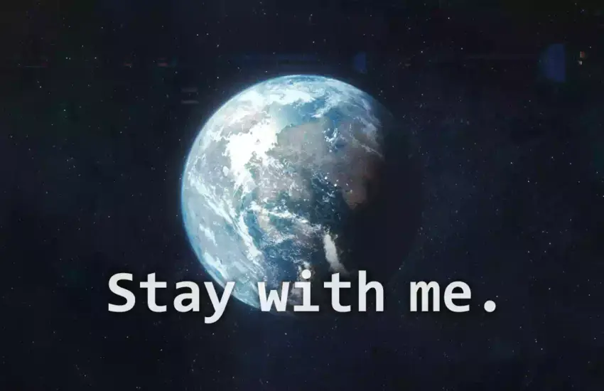 Stay with me.